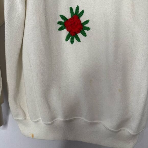 Vintage Hanes off white crewne size large - Picture 3 of 6
